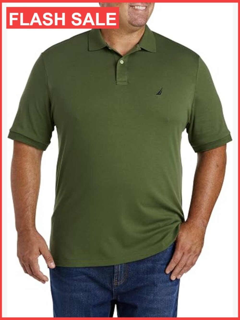 Men's Classic Fit Short Sleeve Cotton Polo Shirt